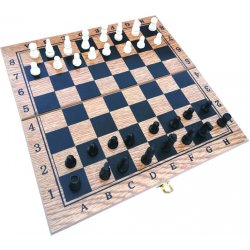 DAMPOD SHOP Šachy - Dáma - Backgammon v dřevěné kazetě