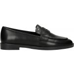 Wojas Černé Dámské Kožené Mokasíny Penny Loafers – Zboží Dáma