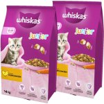 Whiskas Junior kuřecí 2 x 14 kg – Zboží Dáma
