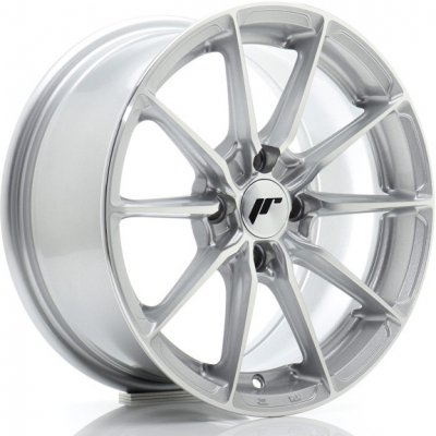 JR Wheels JR37 7x15 4x100 ET38 silver machined face – Hledejceny.cz