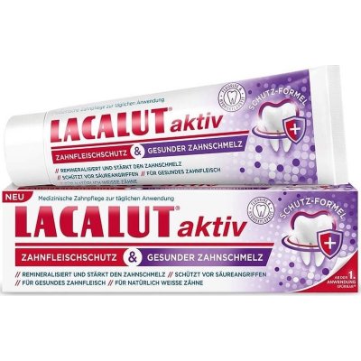 Lacalut Aktiv ochrana dásní a zdravá zubní skloviny 75 ml – Zboží Mobilmania