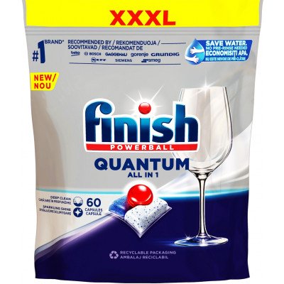 Finish Quantum All in 1 tablety do myčky 60 ks – HobbyKompas.cz