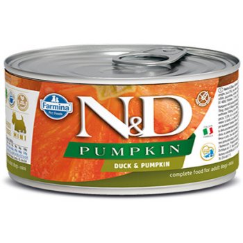 N&D Pumpkin Dog Adult Mini Grain Free duck 140 g