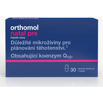 Orthomol Natal pre 30 kapslí – Hledejceny.cz