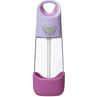 B.box lahev na pití s brčkem sugar plum 450 ml – Sleviste.cz