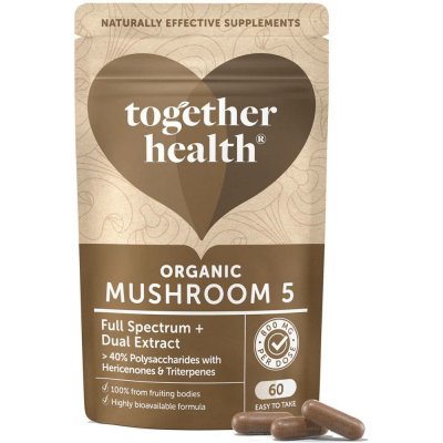 Together Health BIO Komplex 5 funkčních hub 60 kapslí – Hledejceny.cz