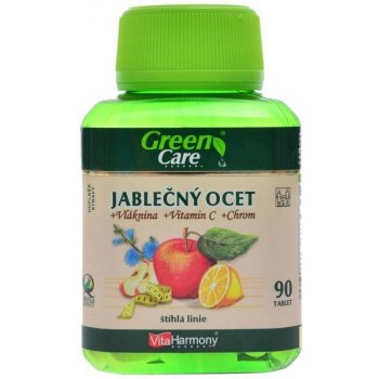 VitaHarmony jablečný ocet + vláknina + Vitamín C + chrom 90 tablet