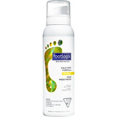 Footlogix Cold Feet Formula pěna pro studené nohy 125 ml – Zboží Mobilmania