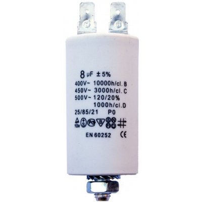 SOK Kondenzátor rozběhový 8uF 450V – Sleviste.cz