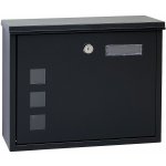 Poštovní schránka RICHTER BK.519.G.CM (černá matná), RICHTER Černá matná – Hledejceny.cz