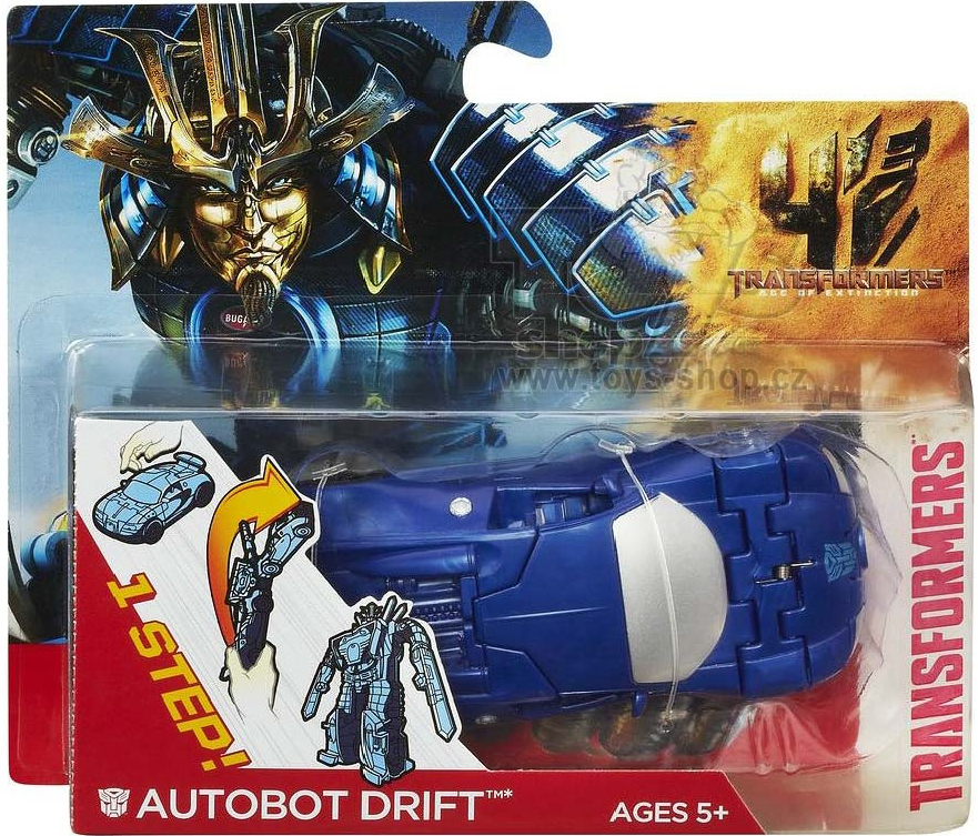 Hasbro Transformers 4 transformace v 1 kroku Autobot Drift od 322 Kč -  Heureka.cz