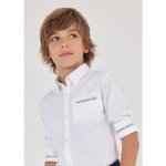 Mayoral chlapecká košile 6117-40 bílá – Zboží Dáma