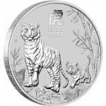 The Perth Mint stříbrná mince Lunar Series III Year of Tiger 2022 1 oz – Zboží Dáma