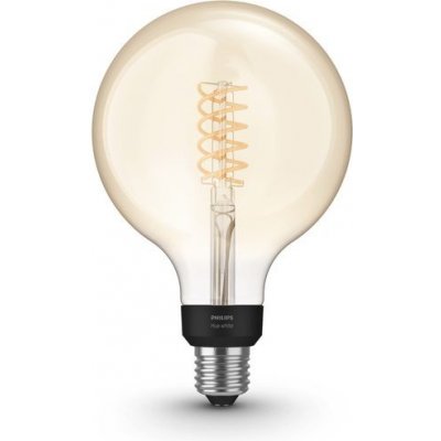 Philips HUE LED světelný zdroj, 7 W, 550 lm, teplá bílá, E27 PHLEDHFG1257W/WH – Zboží Živě
