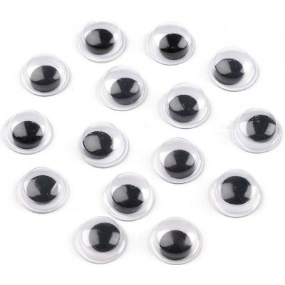 Samolepicí oči Ø8 mm - viz foto (50 ks) – Zboží Dáma