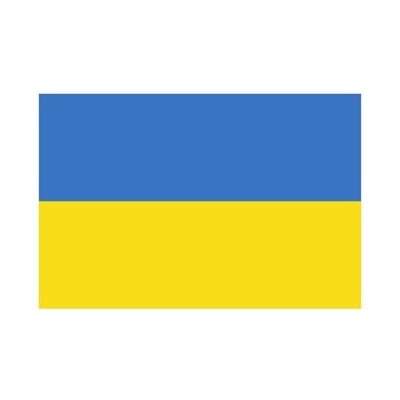 Vlajka Ukrajiny - návlek na žerď 150 x 100 cm