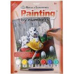 Malování podle čísel Dalmatini u červeného hydrantu – Zboží Dáma