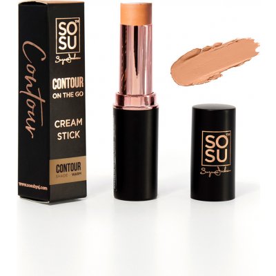 Sosu cosmetics Konturovací tyčinka Contour on the go Warm 7 g – Zbozi.Blesk.cz