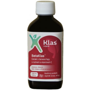 Klas Betavital extrakt z červené řepy 200 ml