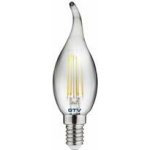 GTV LED dekorativní, FILAMENT, C35 L, 2700 K, E14, 4 W, 240 lm, AC 220–240 V/50–60 Hz, RA>80, 360° – Hledejceny.cz
