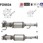 Filtr sazových částic, výfukový systém AS FD5024 – Zboží Mobilmania