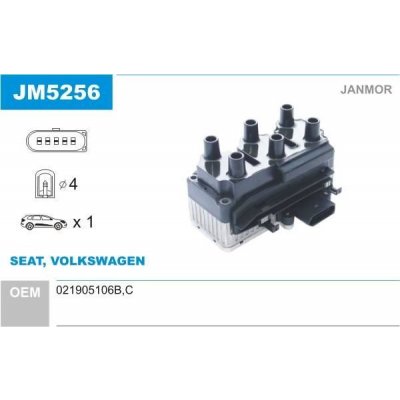 JANMOR Zapalovací cívka JNM JM5256 – Hledejceny.cz