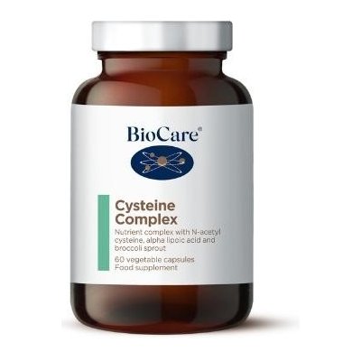 BioCare Cysteine Complex NAC, kys. alfa lipoová + rostlinné extrakty, 60 kapslí – Hledejceny.cz