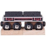 Bigjigs Dlouhý vagónek s uhlím – Zboží Dáma