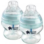 Tommee Tippee Kojenecká láhev Advanced AntiColic 2ks modrá 150ml – Sleviste.cz