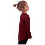 JOŽÁNEK Dívčí tričko dlouhý rukáv různé barvy cyklámen – Zboží Mobilmania