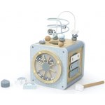 Label Label kostka aktivit modrá – Sleviste.cz