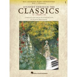 Hal Leonard Noty pro piano Journey Through the Classics Book 1 Elementary