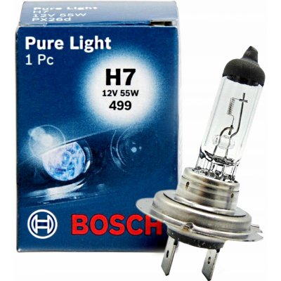 Bosch Pure Light H7 PX26d 12V 55W 1987302777 | Zboží Auto