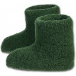 Ovčí věci bačkory z ovčí vlny Hunter zelené – Sleviste.cz