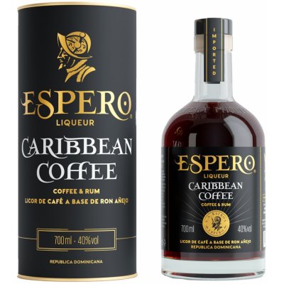 Ron Espero Coffee & Rum 40% 0,7 l (tuba) – Zboží Dáma