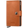 Pouzdro na doklady a karty Secrid Miniwallet Basco Cognac