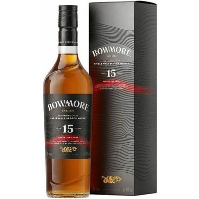 Bowmore 15 Y.O. Sherry Oak 43% 0,7 l (karton) – Hledejceny.cz
