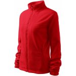 Fleecová mikina Jacket červená – Zboží Mobilmania