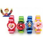 Teddies dřevo asst 4 druhy 72ks se stojánkem – Zboží Dáma