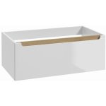 NATUREL Koupelnová skříňka pod umyvadlo Naturel Stilla 80x30x45 cm bílá STILLAD08005 - STILLAD08005