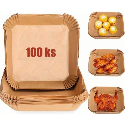 Professor Pečící papír do horkovzdušné fritézy 20 x 20 cm - 100 ks 3227 – Sleviste.cz