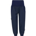 V-Mart softshellové kalhoty - modrý pas s fleecem tmavě modrá – Hledejceny.cz