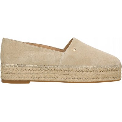 Béžové dámské espadrilky na platformě – Sleviste.cz