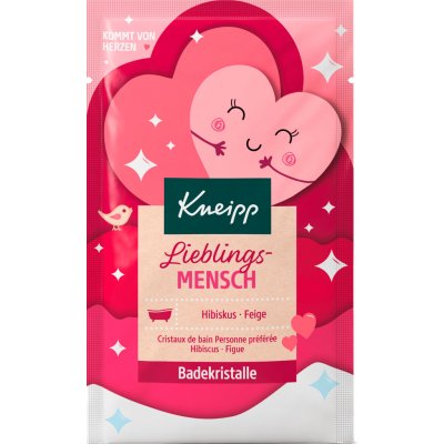 Kneipp sůl do koupele Lieblings Mensch Hibiskus 60 g – Zboží Dáma