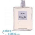 Chanel No.5 L'eau toaletní voda dámská 100 ml tester – Hledejceny.cz
