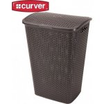 Curver MY STYLE RATTAN 55 l - hnědý – Hledejceny.cz