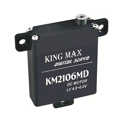 Kingmax Servo KM2106MD 21g/0,13s/5,8kg Slim digitální – Zbozi.Blesk.cz