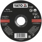 Yato Kotouč 115 x 22 x 1,2 mm YT-5920 – Zboží Dáma
