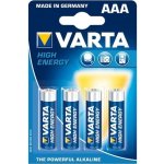 Varta High Energy AAA 4ks VARTA-4903/4B – Zbozi.Blesk.cz