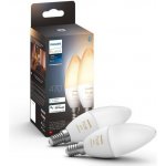 Hue Bluetooth 2x žárovka LED E14 B39 5,2W 470lm 2200-6500K – Hledejceny.cz
